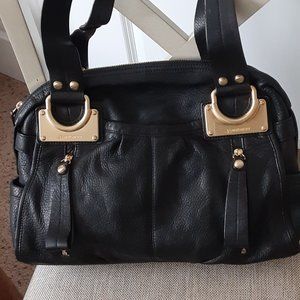 Glove Leather East/West Zip Top Satchel